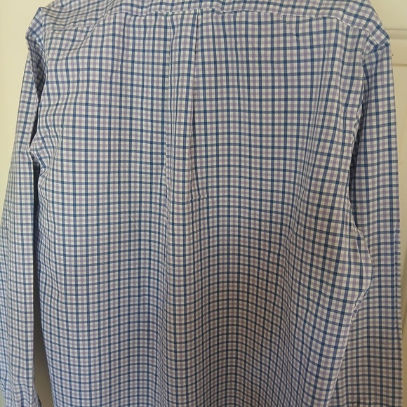 Polo by Ralph Lauren Blue and White Checkered Shirt - Picture 4 of 4